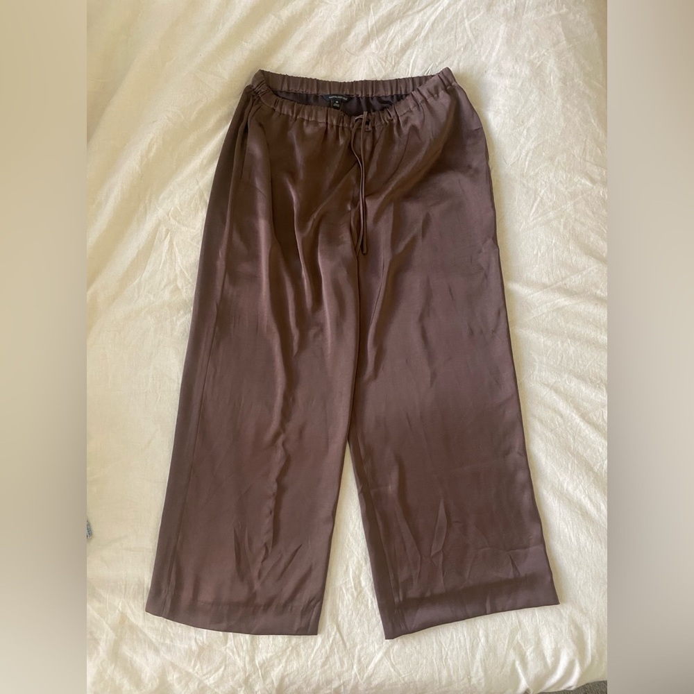 Banana Republic Brown Satin Pants